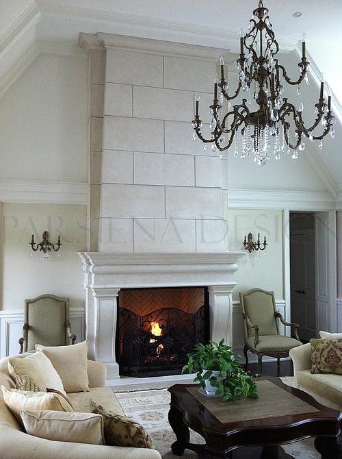 Playford fireplace mantel